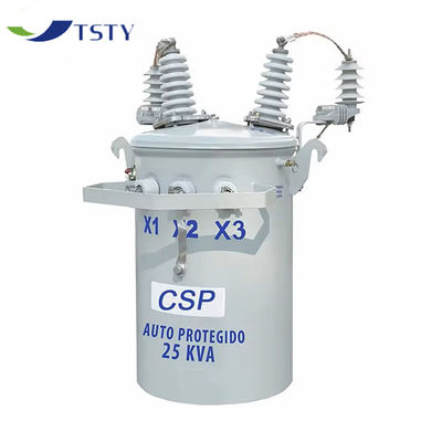 14.4kv محول واحد مرحلي مستقيم ذو خسارة منخفضة للطاقة IEC / GB Standard 100kva