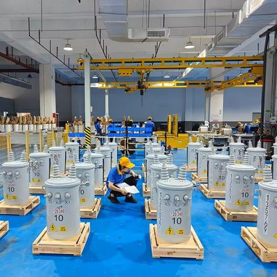 الملف رقم 2 محول توزيع واحد 25KVA 50KVA 100KVA مثبت على القطب
