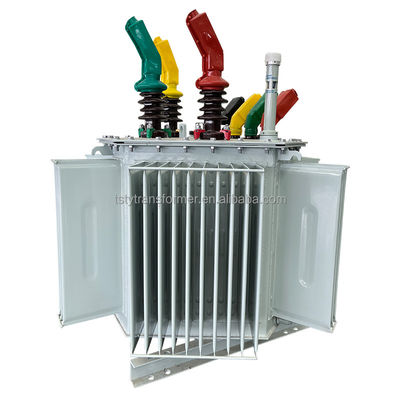400kva 500kva 11/0.4 kv 10/0.4kv 415v 400v المحول المملوء بالزيت لتزويد الكهرباء