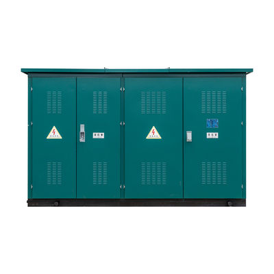 المحطة الفرعية للمحولات المدمجة للخارج من النوع 150kVA تردد 50/60Hz النحاس / الألومنيوم