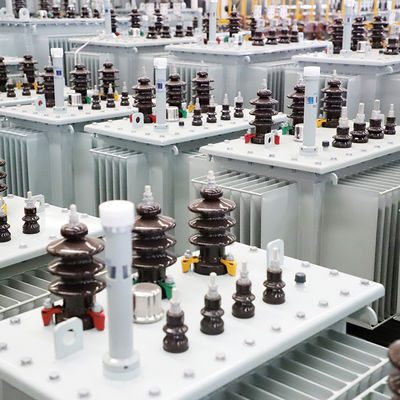 100kVA 750kVA الكهربائية MV HV المحول الكهربائي للنفط صعود وهبوط 12.5kV 13.8kV/415V